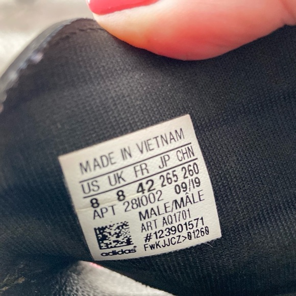 Men’s Adidas sliders size 8 sporty athletic activewear athleisure flip flop fall - Picture 10 of 11